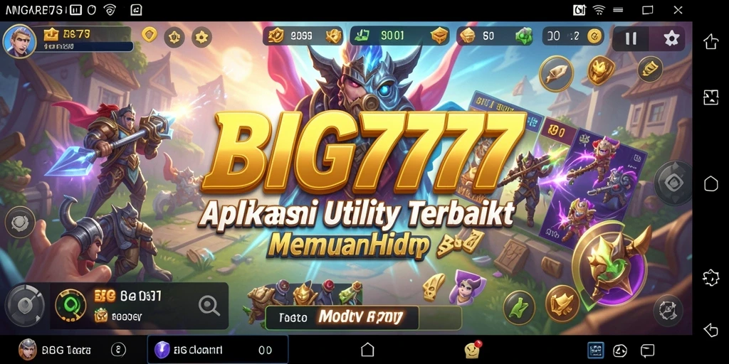 Tampilan antarmuka BIG777 yang intuitif dan fungsional.