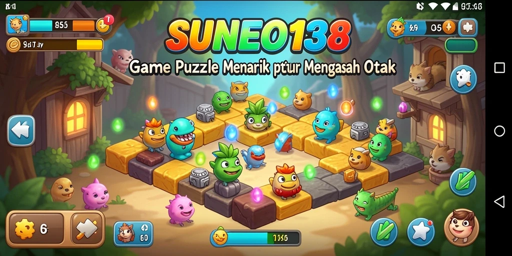 Gameplay SUNEO138 yang seru dan menantang dengan berbagai puzzle.